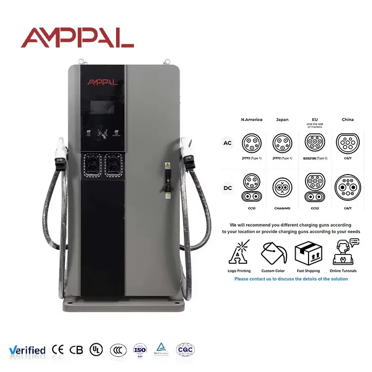 160kW Integrated High-Speed DC EV Charger for Bus & Fleet Charging